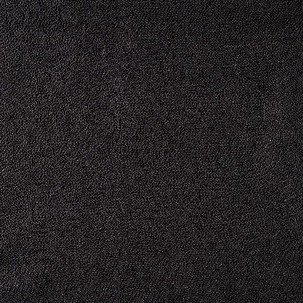 Classic Black Cashmere and Silk Scarf - Image 9