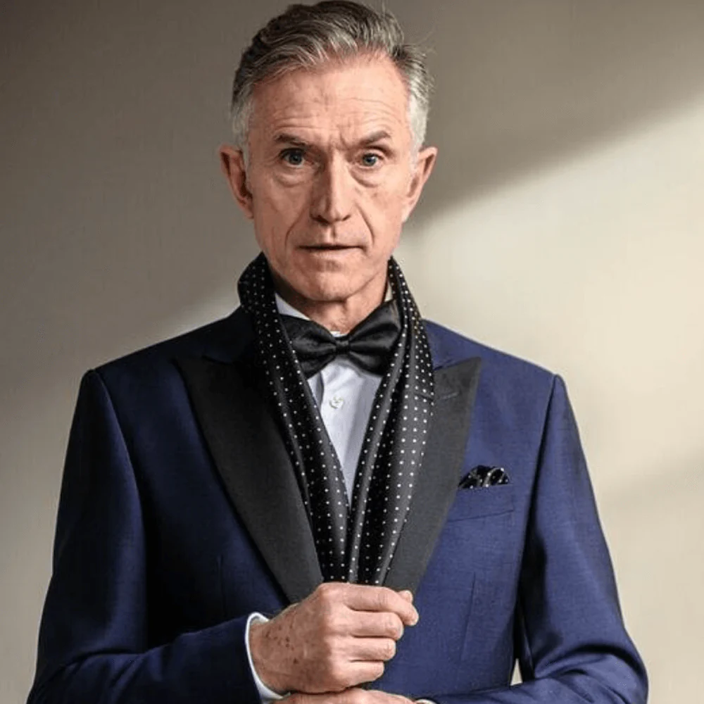 Oracle - Black Polka Dot Silk Scarf - Image 3