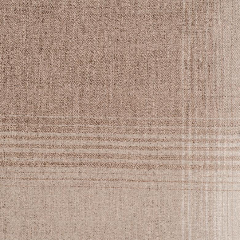 Cream and Caramel Cashmere Ring Shawl - Image 6