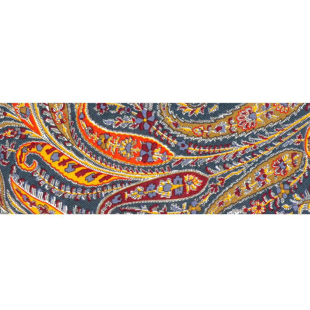 The Liberty Print Quartet – The Paisley Cashmere and Silk Wrap - Image 9