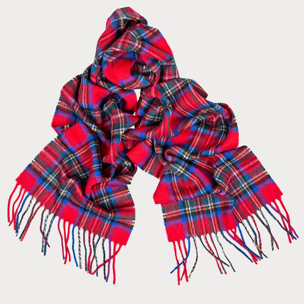 Royal Stewart Cashmere Scarf - Image 6